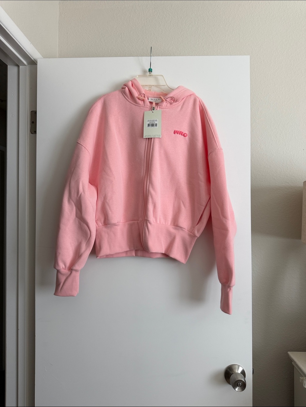 Wilo The Label Cropped Hoodie